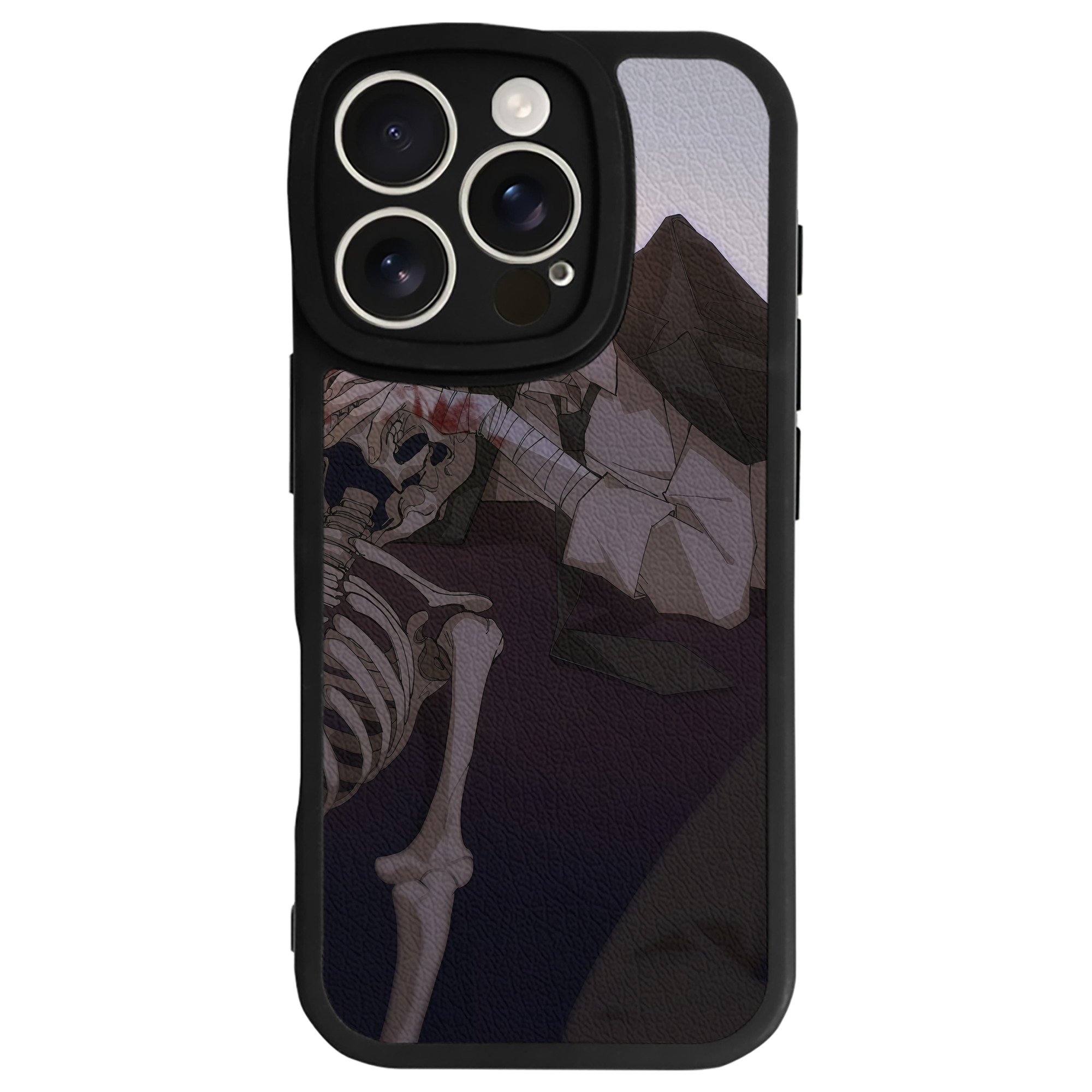 （画像用） 文豪ストレイドッグス Bungo Stray Dogs 【iPhone 16シリーズ対応】シリコンスマホケース（レザー調） 材質：シリコン